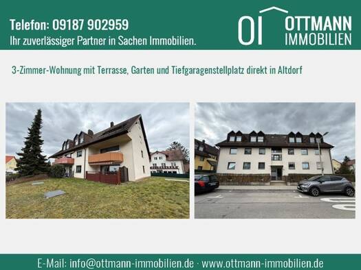 Wohnung zum Kauf 225.500 € 3 Zimmer 75 m² Altdorf Altdorf b. Nürnberg 90518