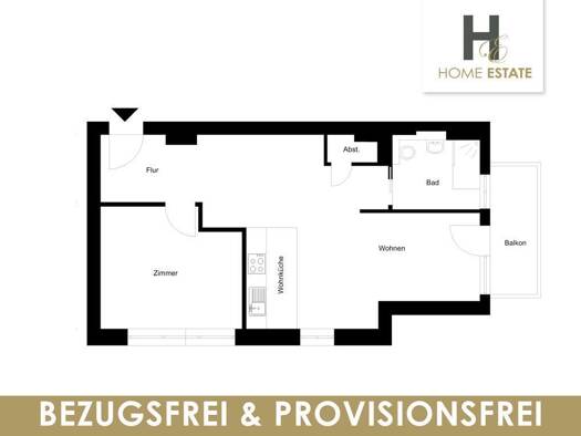 Wohnung zum Kauf provisionsfrei 399.000 € 2 Zimmer 65 m² 3 Geschosse frei ab sofort Hindenburgdamm 137 Lichterfelde Steglitz-Zehlendorf 12203