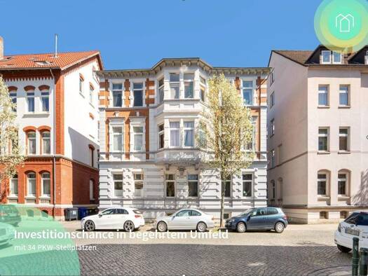 Mehrfamilienhaus zum Kauf als Kapitalanlage geeignet 1.695.000 € 602 m² Reichenbergstraße 4 Braunschweig 38114