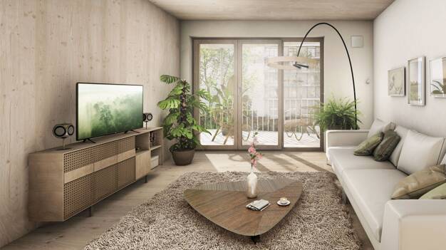 Wohnung zum Kauf - Neubau provisionsfrei 460.000 € 2 Zimmer 65 m² 3. Geschoss frei ab 01.12.2025 Fidel-Kreuzer-Straße 1a Bad Wörishofen Bad Wörishofen 86825