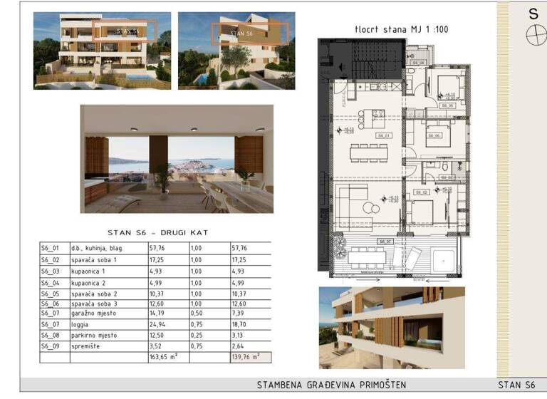 Wohnung zum Kauf 680.000 € 4 Zimmer 2. Geschoss Primosten 22202
