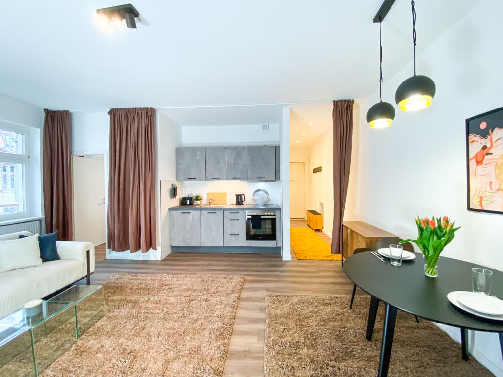 Wohnung zur Miete Wohnen auf Zeit 1.430 € 2 Zimmer 45 m²<br/>Wohnfläche ab sofort<br/>Verfügbarkeit Dietzgenstraße Niederschönhausen Berlin 13156