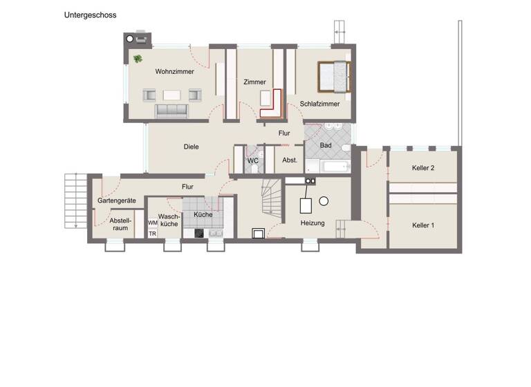 Mehrfamilienhaus zum Kauf 690.000 € 9 Zimmer 313 m² 1.840 m² Grundstück Kitzingen 97318
