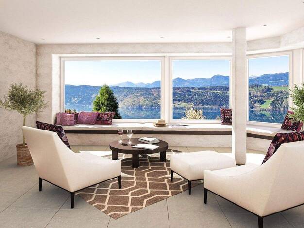 Terrassenwohnung zum Kauf provisionsfrei 406.200 € 2 Zimmer 60 m² EG frei ab 31.12.2026 Millstatt am See 9872