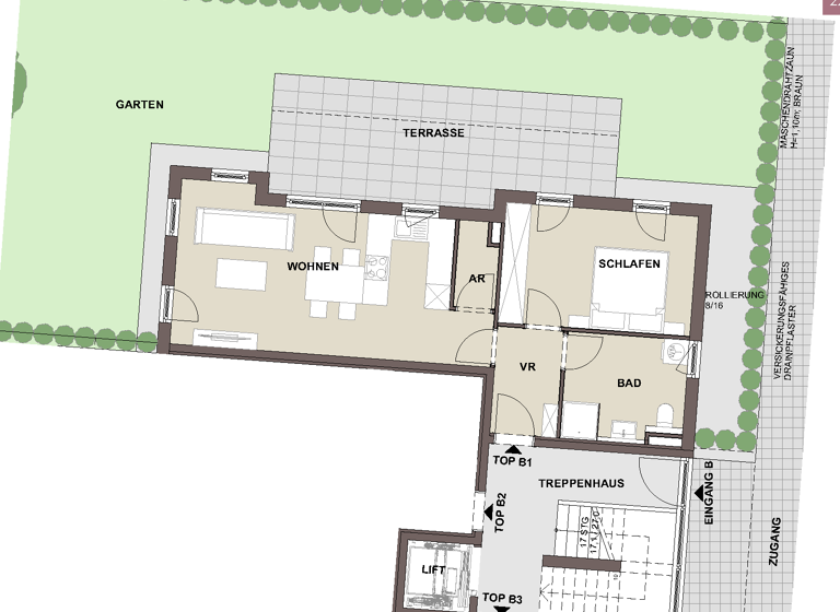 Wohnung zum Kauf provisionsfrei 419.000 € 2 Zimmer 62,5 m²<br/>Wohnfläche EG<br/>Geschoss Bad Reichenhall Bad Reichenhall 83435