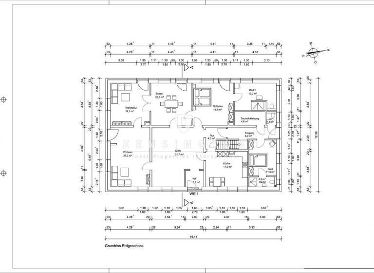 Bauernhaus zum Kauf 10 Zimmer 309,6 m² 4.000 m² Grundstück Rechtenfleth Hagen im Bremischen / Rechtenfleth 27628