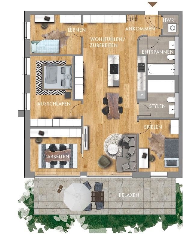 Wohnung zur Miete 2.571 € 5 Zimmer 125,4 m²<br/>Wohnfläche EG<br/>Geschoss 01.02.2025<br/>Verfügbarkeit Emil-Fuchs-Str. 5 Zentrum - Nordwest Leipzig 04105