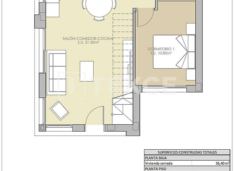 Doppelhaushälfte zum Kauf 358.000 € 4 Zimmer 99 m² 141 m² Grundstück Alicante 03319