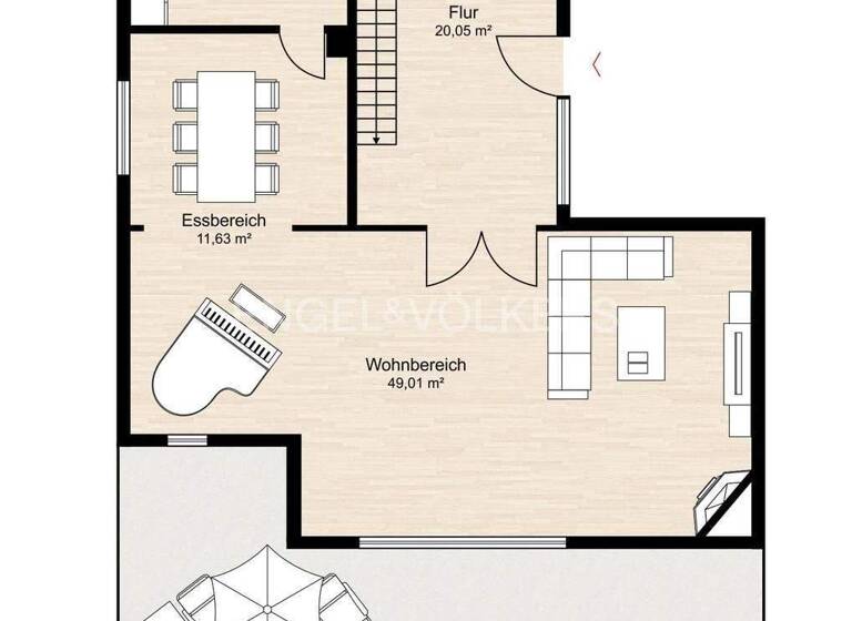 Einfamilienhaus zum Kauf 1.100.000 € 9 Zimmer 317 m² 1.676 m² Grundstück Garstedt Norderstedt 22848