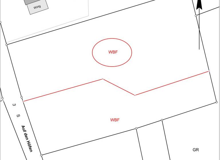 Grundstück zum Kauf provisionsfrei 249.750 € 2.443 m² Grundstück Auf den Höfen Schabenhausen Niedereschach 78078