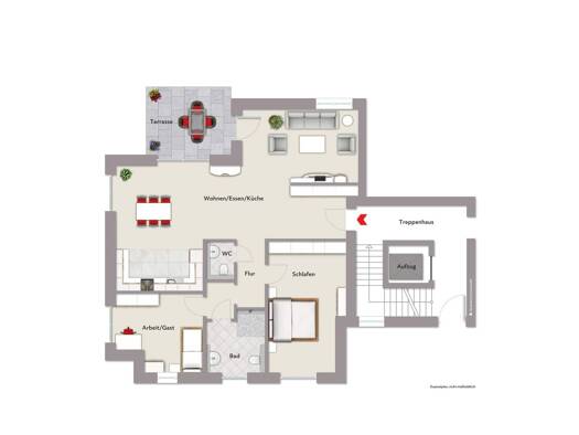 Wohnung zum Kauf provisionsfrei 565.000 € 3 Zimmer 109 m² Innenstadt Gütersloh 33330