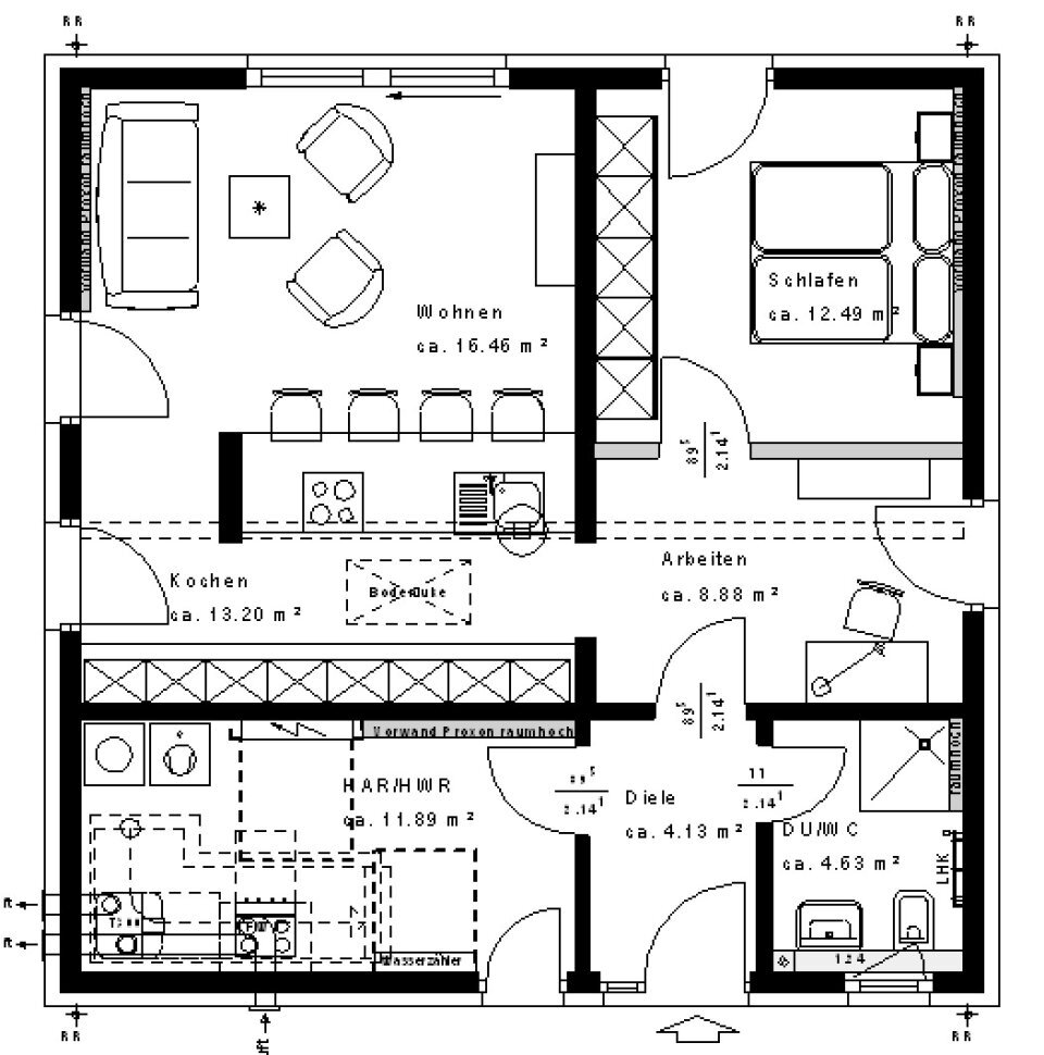 Bungalow zum Kauf provisionsfrei 230.000 € 3 Zimmer 73 m²<br/>Wohnfläche 500 m²<br/>Grundstück Forst-Stadt Forst (Lausitz) 03149