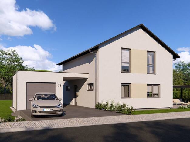 Einfamilienhaus zum Kauf - Erstbezug provisionsfrei 290.659 € 5 Zimmer 146 m² 501,5 m² Grundstück Goldbach Bischofswerda 01877