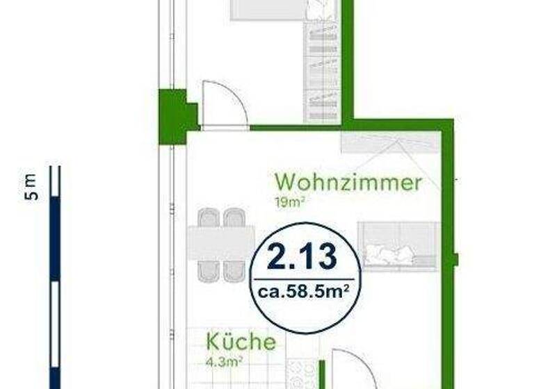 Studio zum Kauf 222.880 € 1 Zimmer 52 m² 2. Geschoss Wiener Neustadt 2700