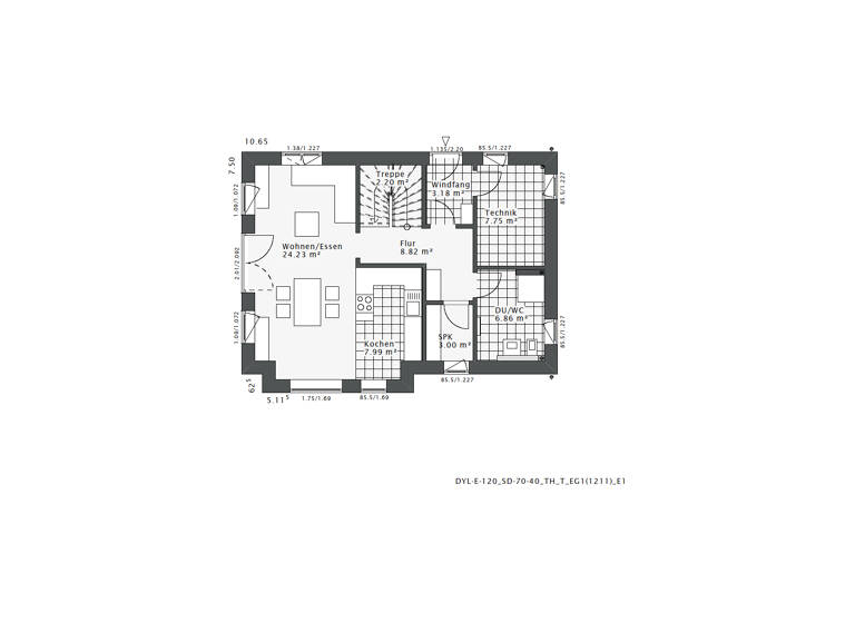 Einfamilienhaus zum Kauf provisionsfrei 559.535 € 4 Zimmer 120 m² 540 m² Grundstück Datteln 45711