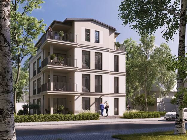 Wohnung zum Kauf - Erstbezug provisionsfrei 737.500 € 5 Zimmer 125 m² Teutoburgstraße 9 Striesen-West Dresden 01309