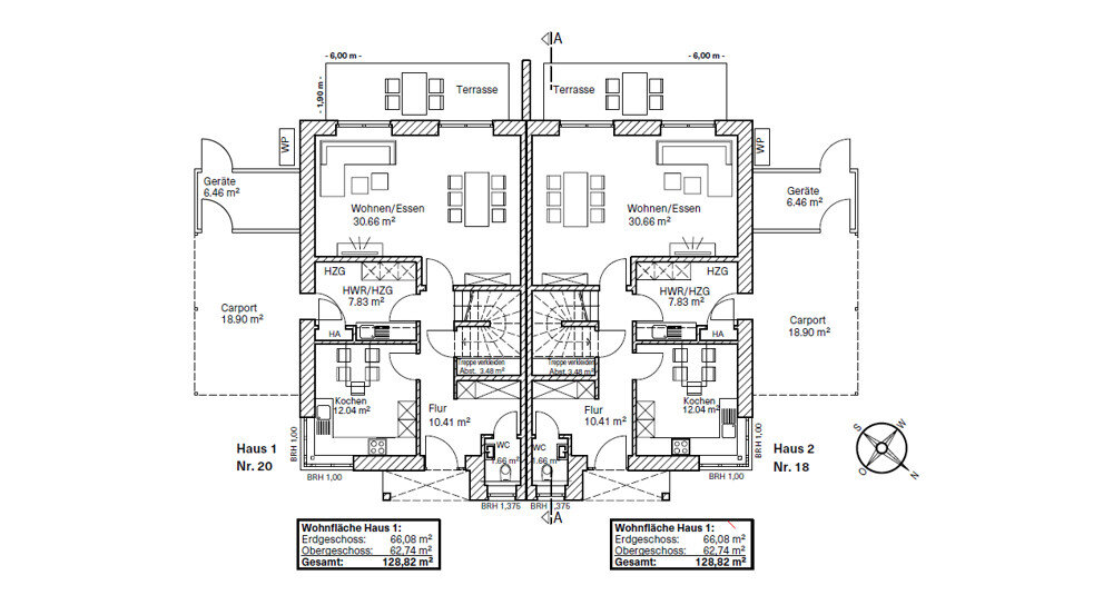 Doppelhaushälfte zum Kauf 413.000 € 4 Zimmer 130,5 m²<br/>Wohnfläche 160 m²<br/>Grundstück Twistringen Twistringen 27239