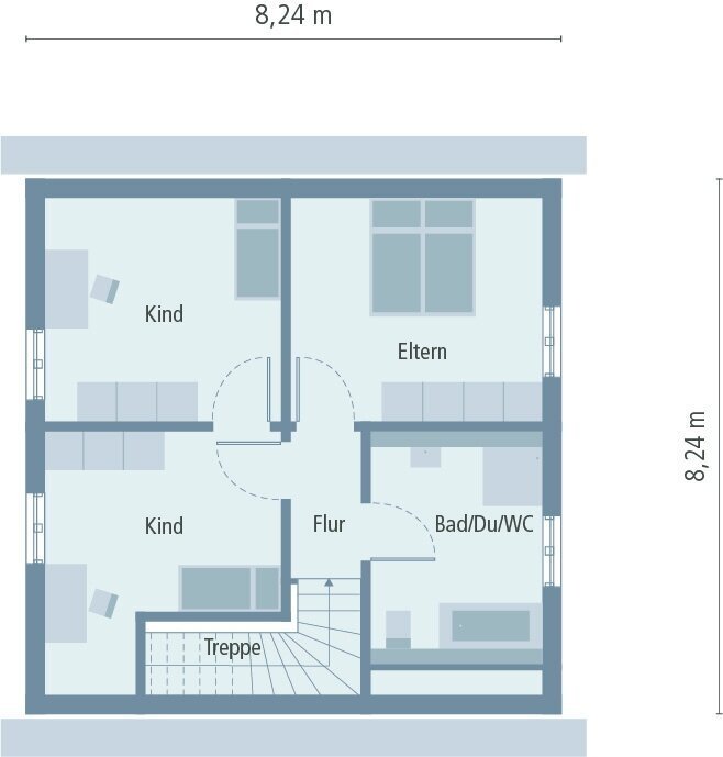 Einfamilienhaus zum Kauf provisionsfrei 584.900 € 6 Zimmer 106,4 m²<br/>Wohnfläche 360 m²<br/>Grundstück Burgweinting Regensburg 93055