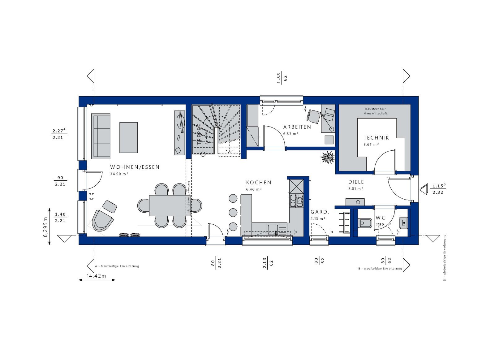 Einfamilienhaus zum Kauf 514.219 € 5,5 Zimmer 146 m²<br/>Wohnfläche 551 m²<br/>Grundstück Blumberg Blumberg 78176