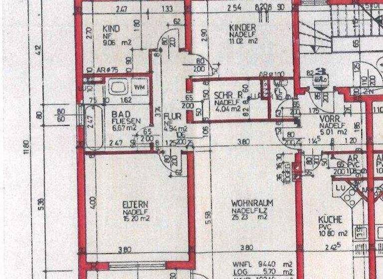 Wohnung zum Kauf 229.000 € 4 Zimmer 94 m² 2. Geschoss Hornstein 7053
