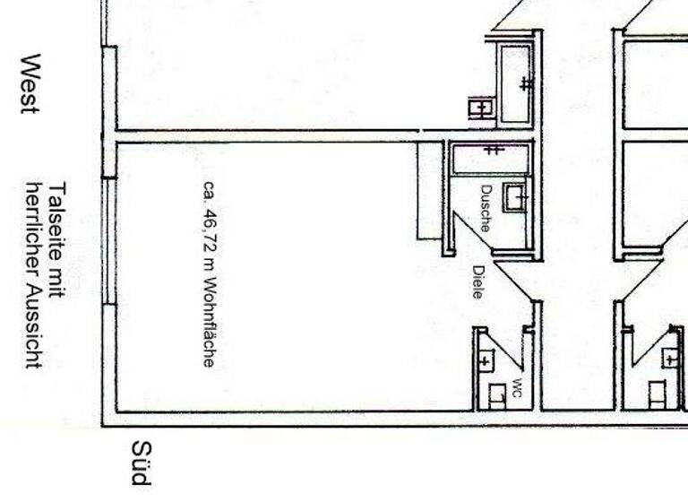 Studio zum Kauf 89.000 € 1 Zimmer 47 m² frei ab sofort Langfurth Schöfweg 94572