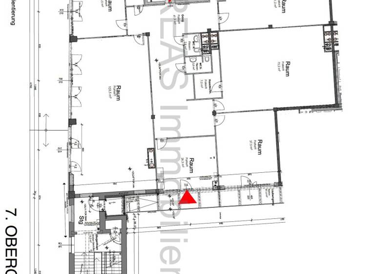 Büro zur Miete 14 € 6 Zimmer 400,8 m² Bürofläche Wien 1100