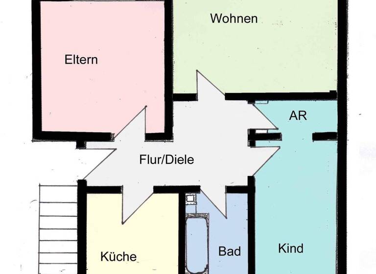 Wohnung zum Kauf 145.000 € 3 Zimmer 78 m² Ebern 96106