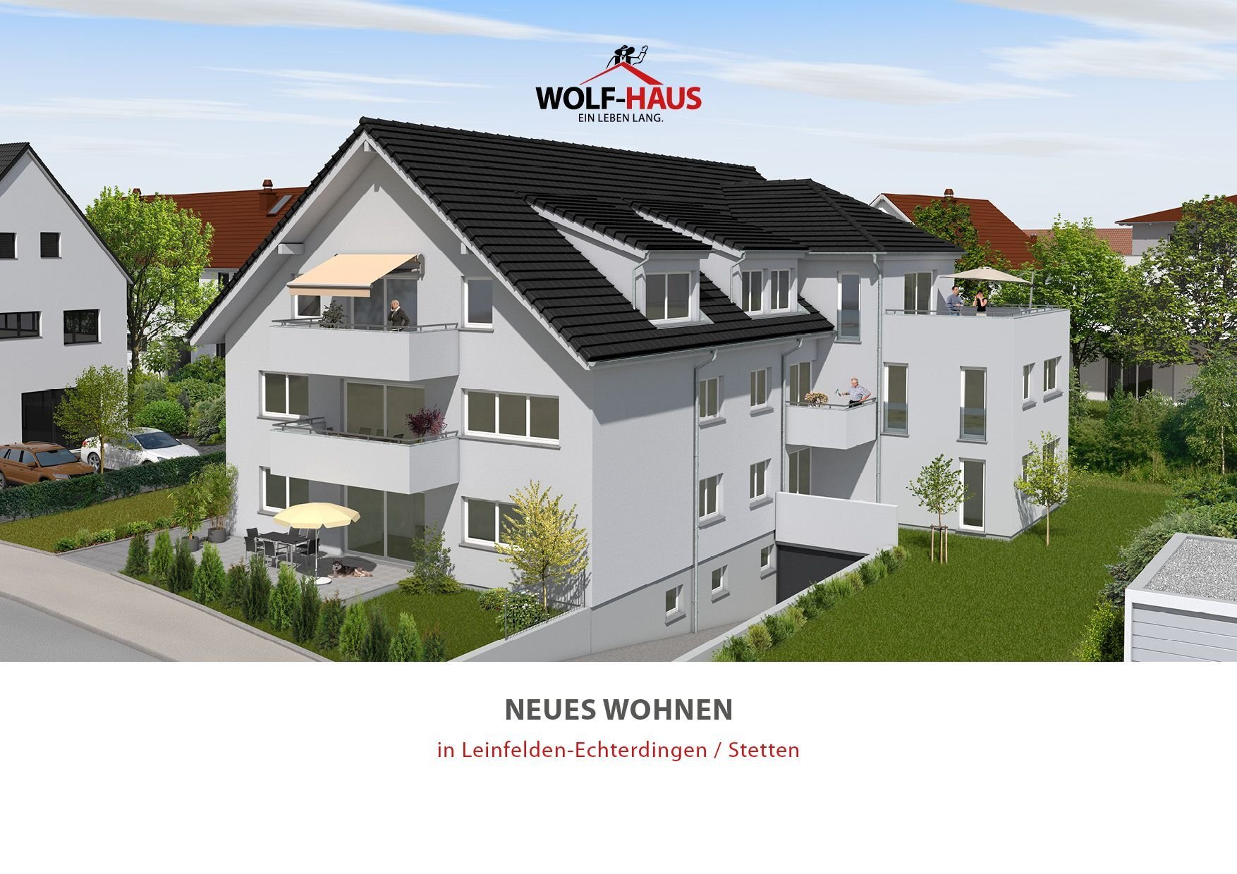 Wohnung zur Miete 1.590 € 3,5 Zimmer 101,4 m²<br/>Wohnfläche EG<br/>Geschoss ab sofort<br/>Verfügbarkeit Wetteplatz 10 Stetten Leinfelden-Echterdingen 70771