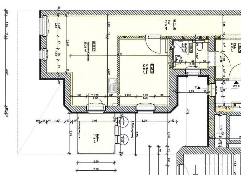 Studio zur Miete 450 € 2 Zimmer 65,8 m² 3. Geschoss Bahnhofsplatz 2 Nordhausen 99734