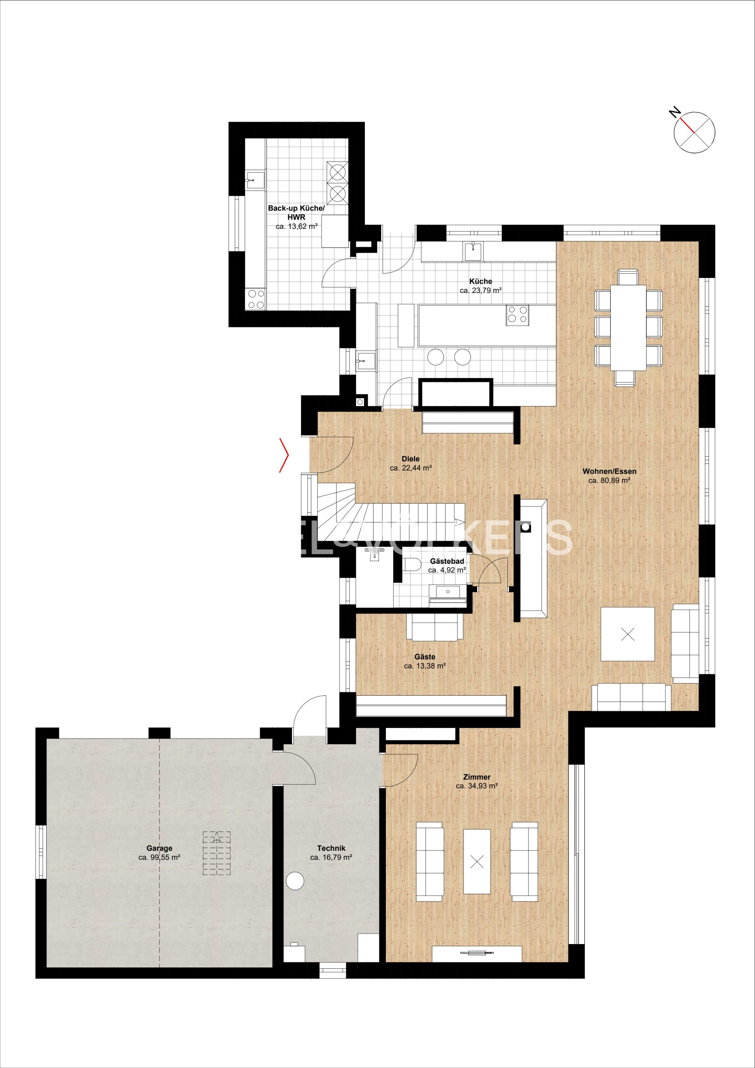 Villa zum Kauf 2.490.000 € 7 Zimmer 292 m²<br/>Wohnfläche 1.262 m²<br/>Grundstück Lemsahl - Mellingstedt Hamburg 22397