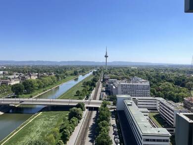 Wohnung zum Kauf 340.000 € 3 Zimmer 98 m² 23. Geschoss Oststadt - Nord Mannheim 68161