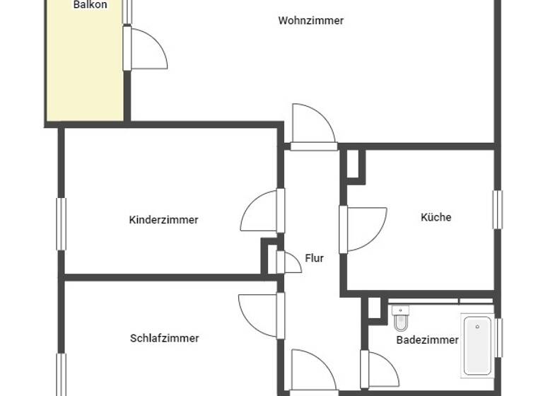 Wohnung zur Miete 732 € 3 Zimmer 71,1 m² 2. Geschoss frei ab 08.05.2026 Wilhelm-Schech-Straße 19 Landau Landau in der Pfalz 76829