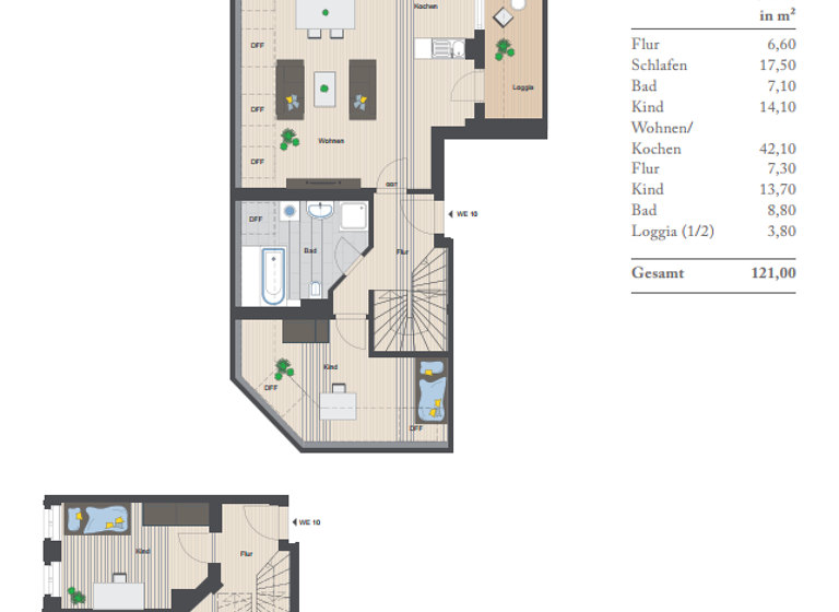 Maisonette zum Kauf 429.000 € 4 Zimmer 121 m² 4 Geschosse frei ab sofort Elli-Voigt-Straße 7 Möckern Leipzig 04159