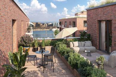 Penthouse zum Kauf - Erstbezug provisionsfrei 508.320 € 3 Zimmer 94,4 m² 6. Geschoss Gaarden - Ost Bezirk 1 Kiel 24143