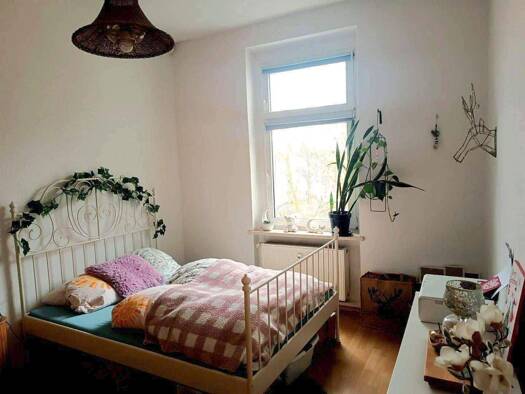 Wohnung zur Miete 338 € 2 Zimmer 45 m² 2. Geschoss frei ab 01.03.2026 Weberstr. 12 Leipziger Str. Magdeburg 39112