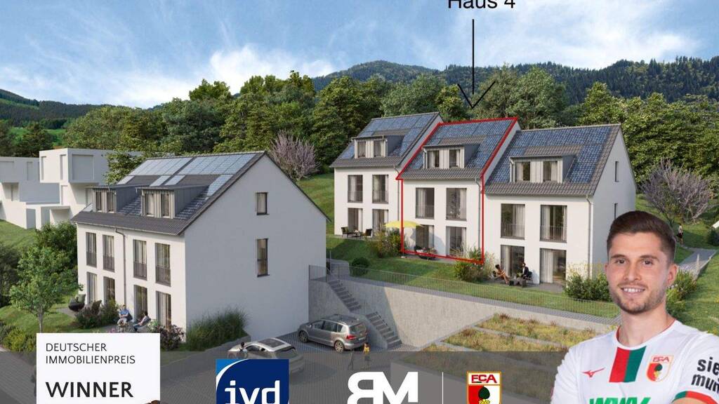 Doppelhaushälfte zum Kauf - Erstbezug provisionsfrei 678.000 € 5 Zimmer 154,8 m² 247 m² Grundstück Hammel Neusäß 86356