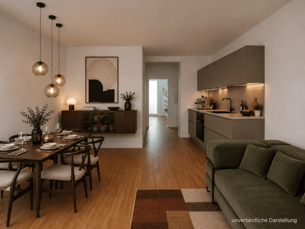 Wohnung zum Kauf - Neubau provisionsfrei 714.000 € 4 Zimmer 100,3 m² 3. Geschoss frei ab 28.02.2027 Berkenbrücker Steig 18 Alt-Hohenschönhausen Lichtenberg 13055