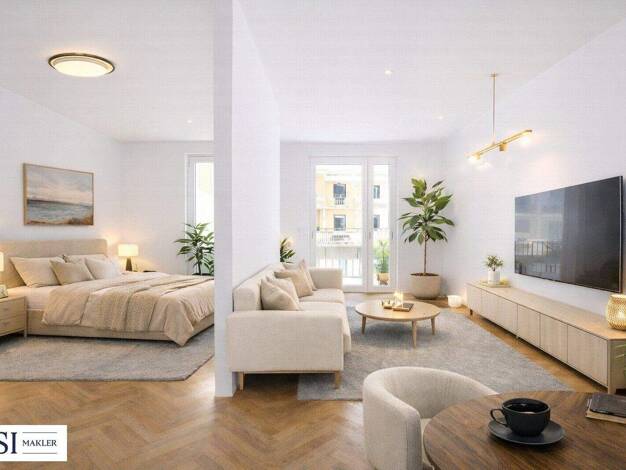 Wohnung zum Kauf - Erstbezug 444.000 € 1,5 Zimmer 46 m² 4. Geschoss Obere Donaustraße 23 Wien 1020