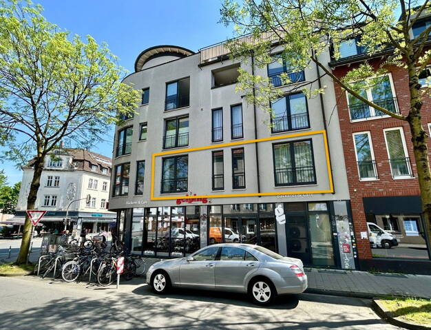 Wohnung zur Miete 2.100 € 4 Zimmer 135 m² 1. Geschoss frei ab 01.10.2025 Wolbecker Str. 66 Centrum Münster 48155