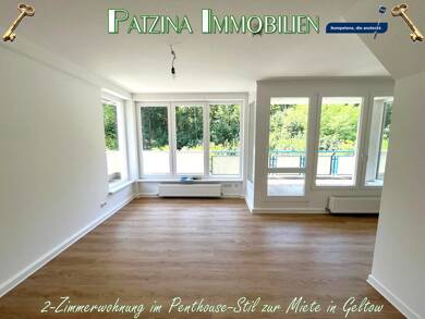 Wohnung zur Miete 1.095 € 2 Zimmer 89,4 m² Dachgeschoss frei ab sofort Liselotte-Herrmann-Straße 3 Geltow Schwielowsee 14548
