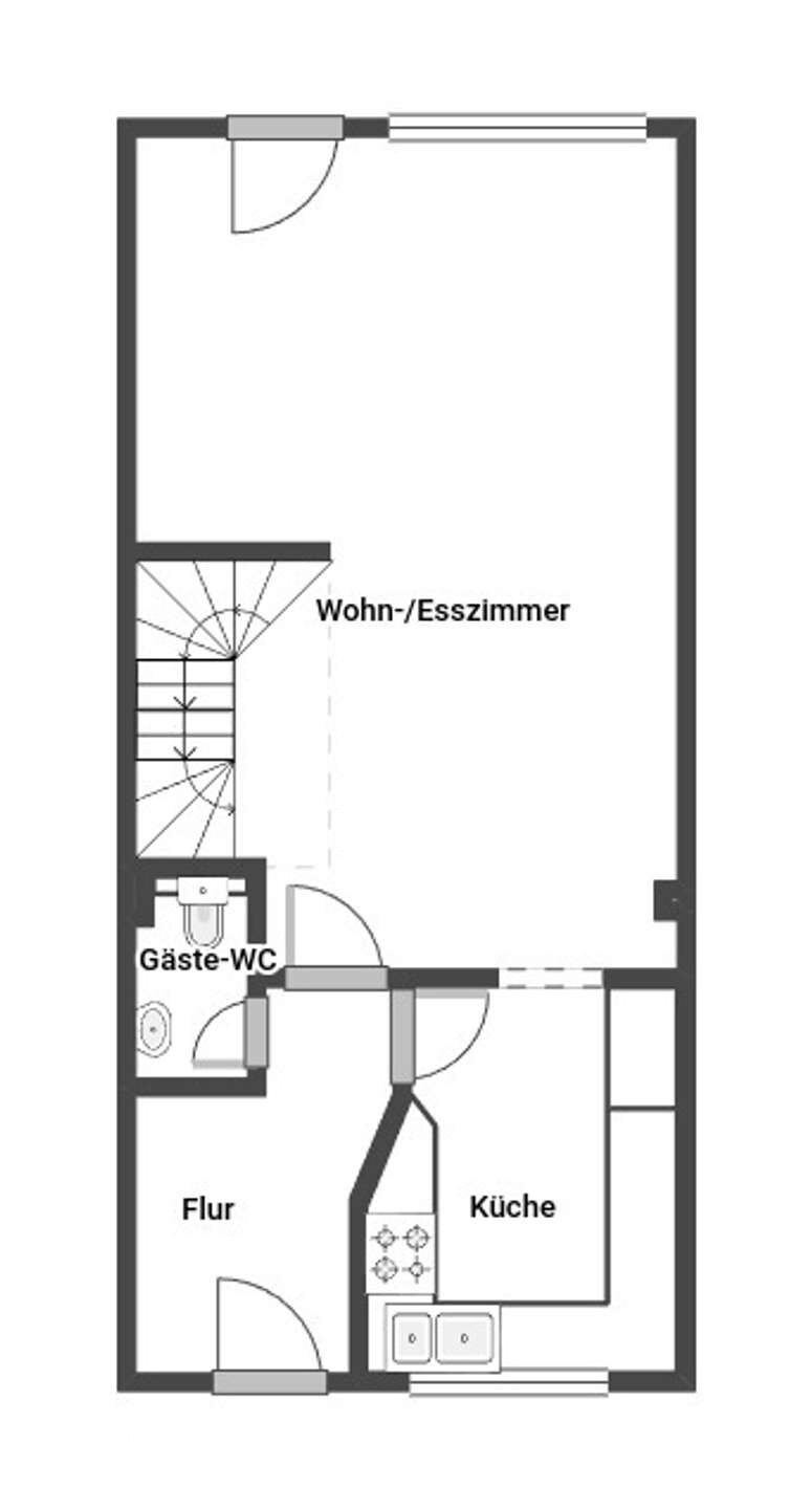 Reihenmittelhaus zum Kauf provisionsfrei 592.300 € 4 Zimmer 121 m²<br/>Wohnfläche 191 m²<br/>Grundstück Frankenforst Bergisch Gladbach 51427