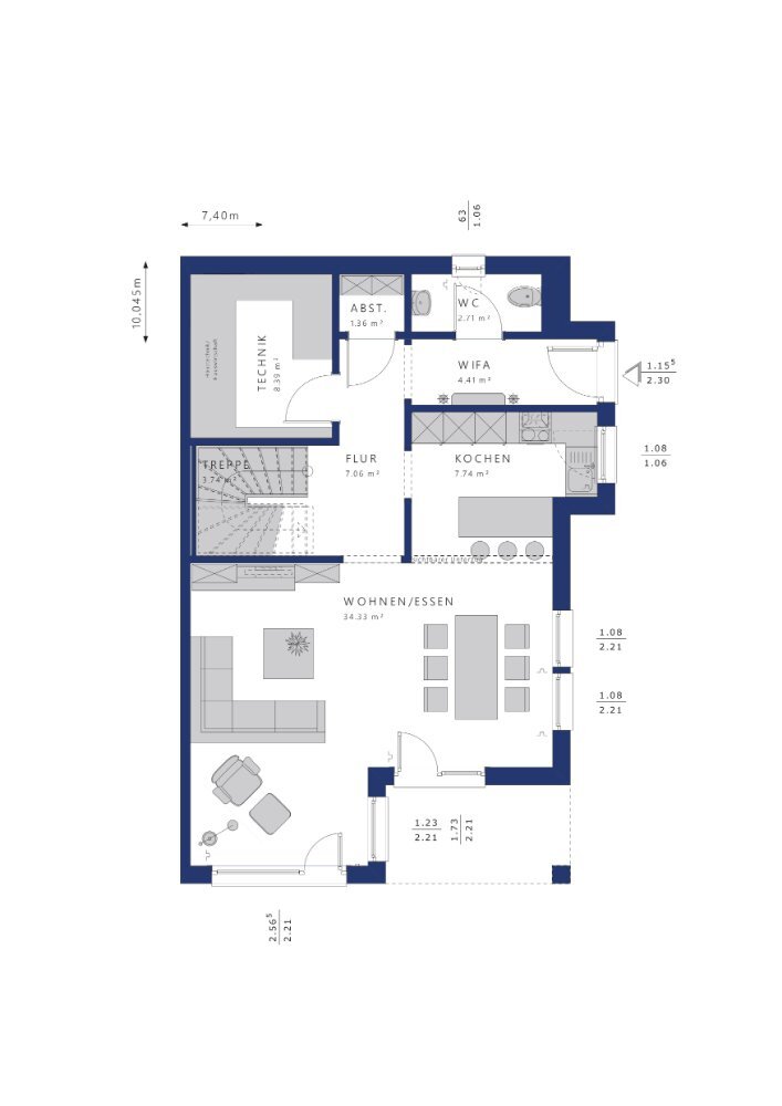 Doppelhaushälfte zum Kauf 595.000 € 5 Zimmer 187 m²<br/>Wohnfläche 400 m²<br/>Grundstück Buggingen Buggingen 79426