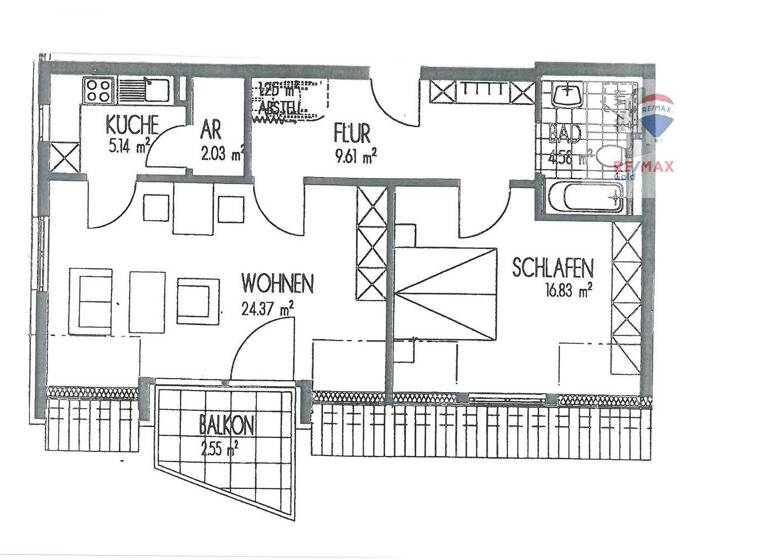 Wohnung zum Kauf als Kapitalanlage geeignet 219.000 € 2 Zimmer 65,1 m² David-Stein-Str. 11 Crailsheim 74564