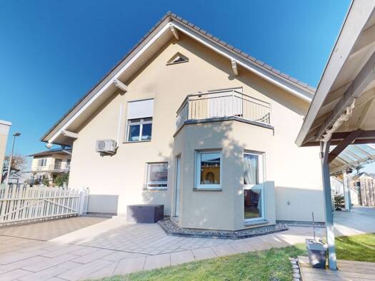 Doppelhaushälfte zum Kauf 517.000 € 4 Zimmer 119 m² 502 m² Grundstück Linx Rheinau 77866