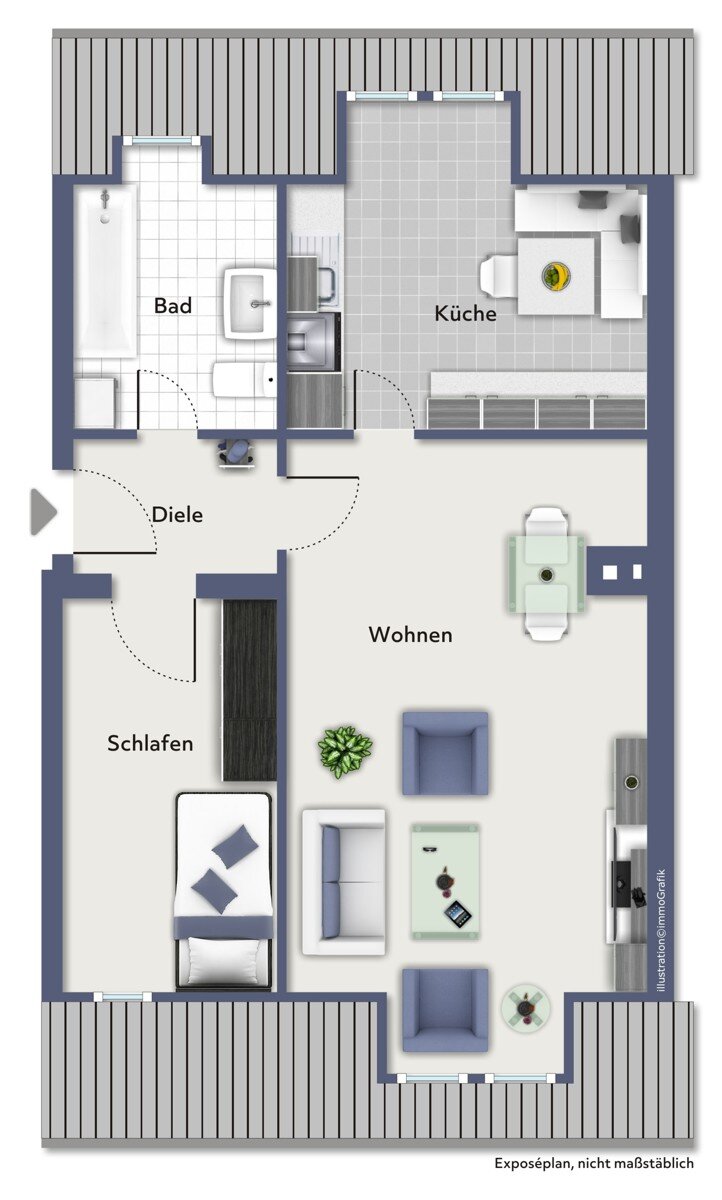 Wohnung zum Kauf 159.000 € 2 Zimmer 44 m²<br/>Wohnfläche 2.<br/>Geschoss Laufamholz Nürnberg 90482