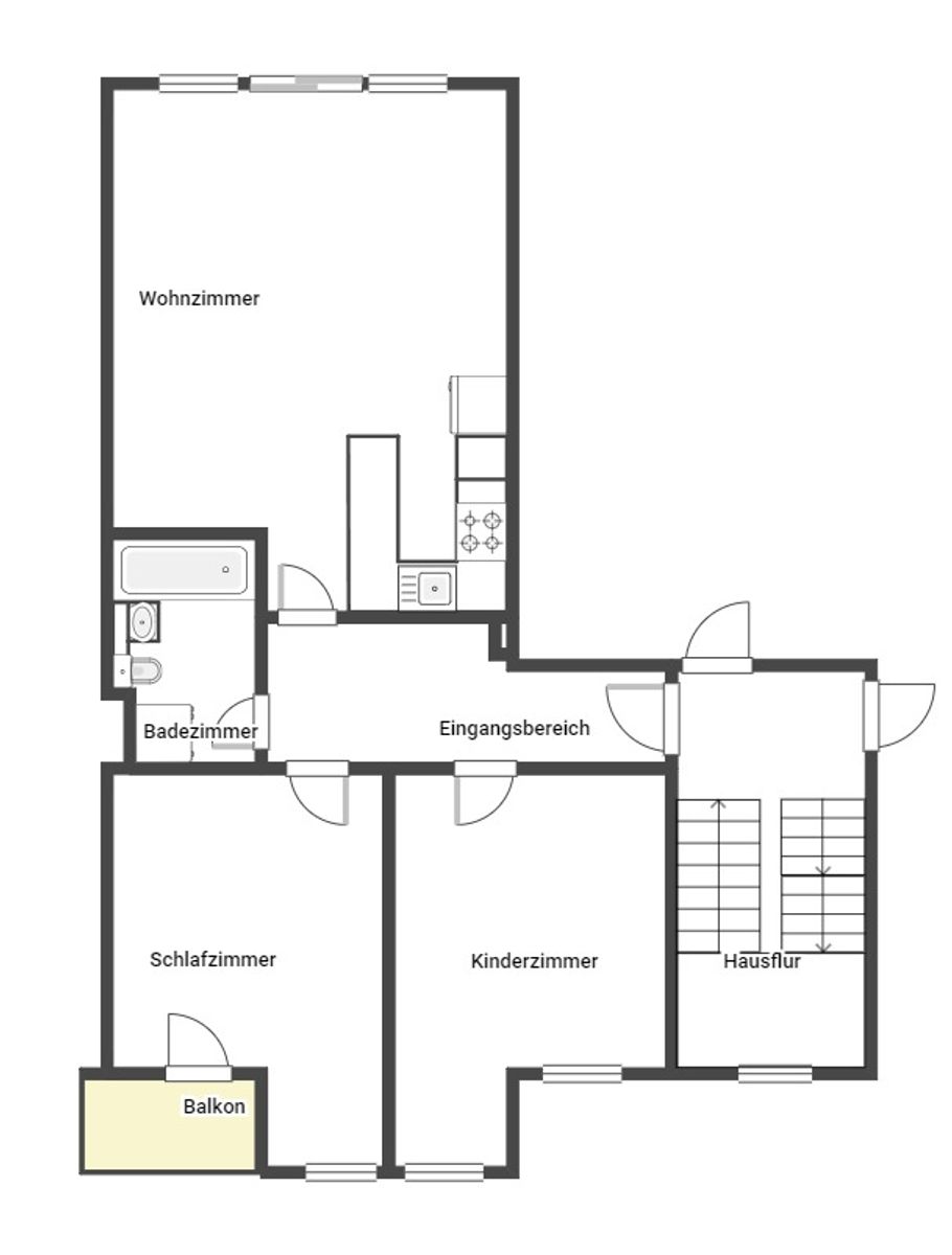 Immobilie zum Kauf als Kapitalanlage geeignet 163.000 € 3 Zimmer 76,8 m²<br/>Fläche Pieschen-Süd (Torgauer Str.) Dresden 01127