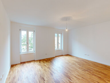 Wohnung zur Miete 1.495 € 3 Zimmer 88,5 m² EG Moningerstraße 7 Weststadt - Südlicher Teil Karlsruhe 76135