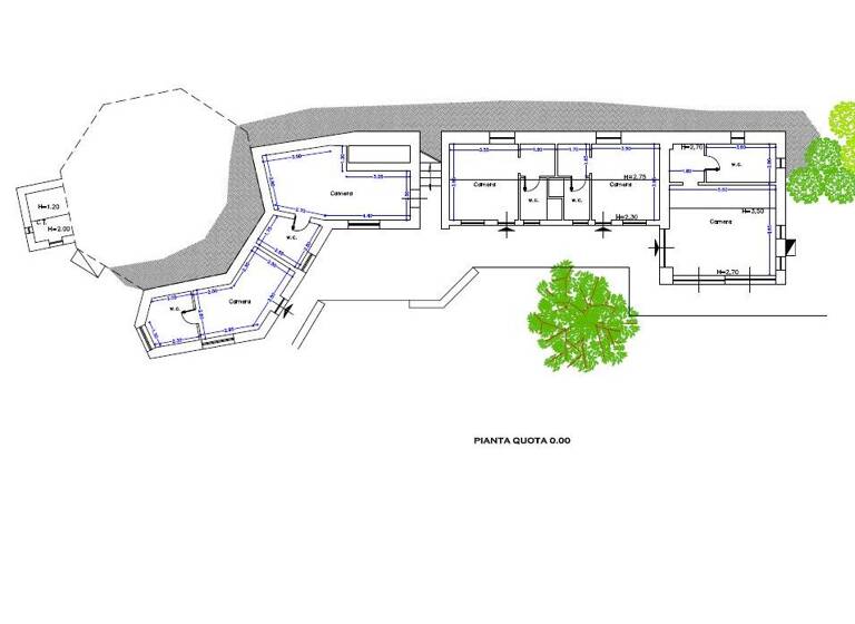 Herrenhaus zum Kauf 10 Zimmer 350 m² 35.000 m² Grundstück Via dei Pionieri Cala Piccola 58019