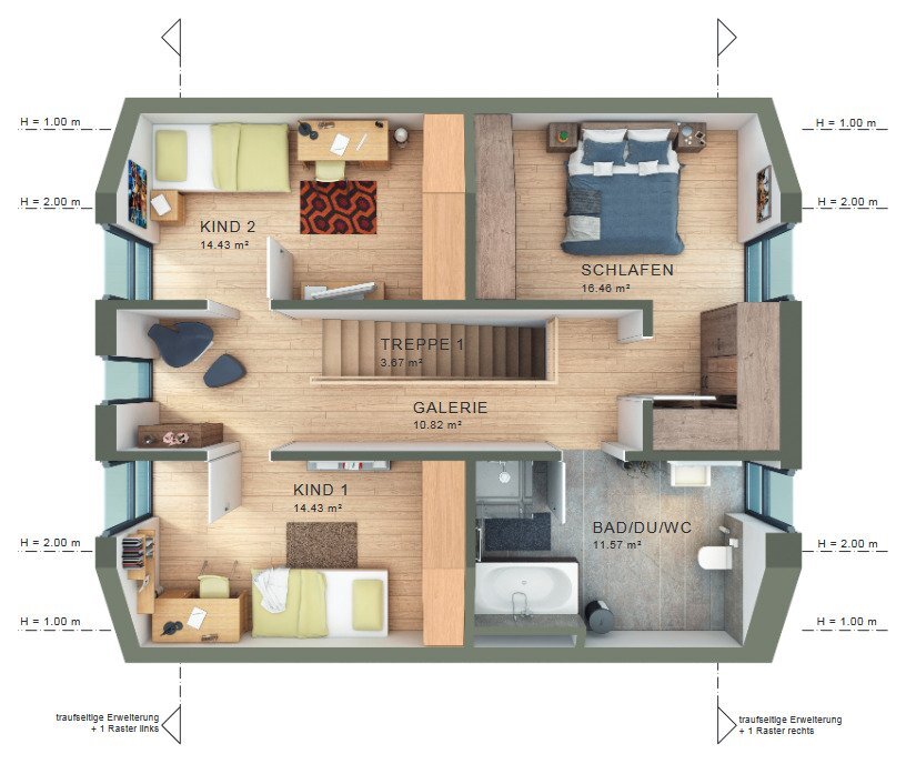 Einfamilienhaus zum Kauf provisionsfrei 629.760 € 5 Zimmer 144 m²<br/>Wohnfläche 790 m²<br/>Grundstück Neuenbürg Neuenbürg 75305