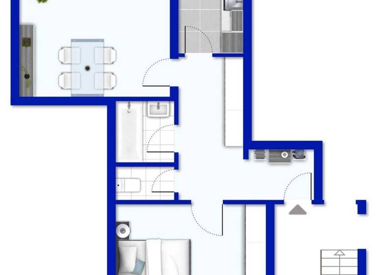 Wohnung zum Kauf 257.000 € 2 Zimmer 66 m² Kaltental Stuttgart 70569